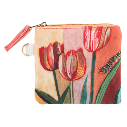 Floral Coin Purse-Assorted, each sold seperately