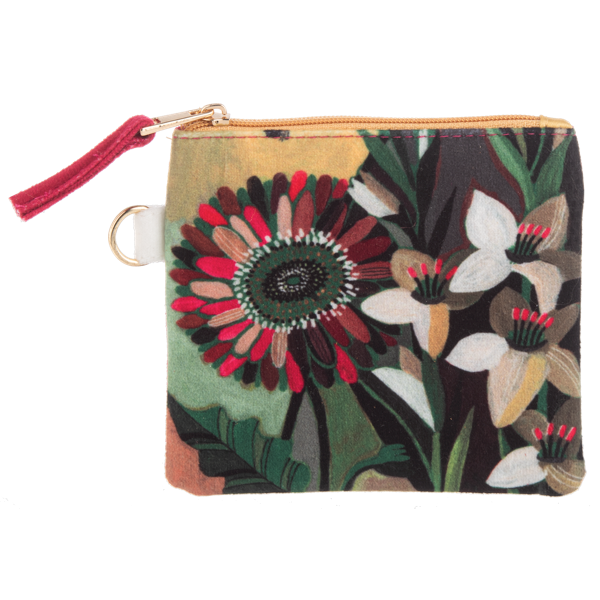 Floral Coin Purse-Assorted, each sold seperately
