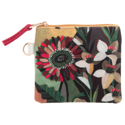 Floral Coin Purse-Assorted, each sold seperately