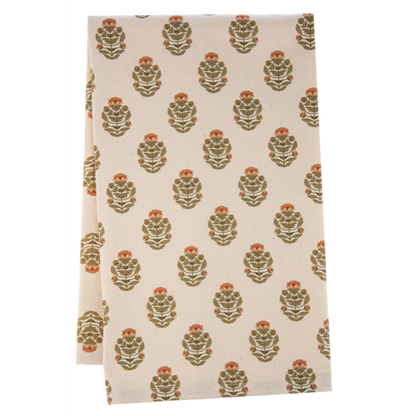 Floral Pattern Tea Towel-Assorted, sold seperately