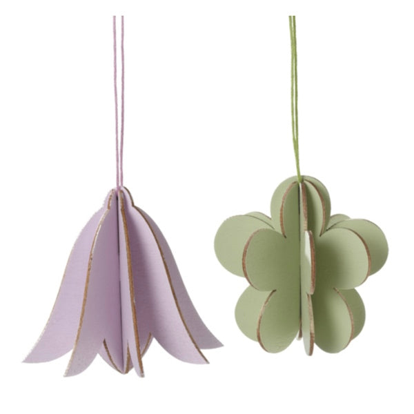 Flower Ornament, Assorted-each sold separately