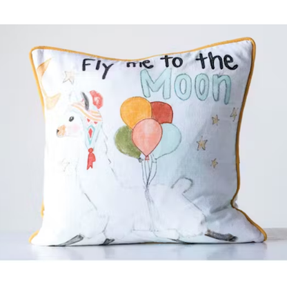 Fly Me To The Moon Pillow