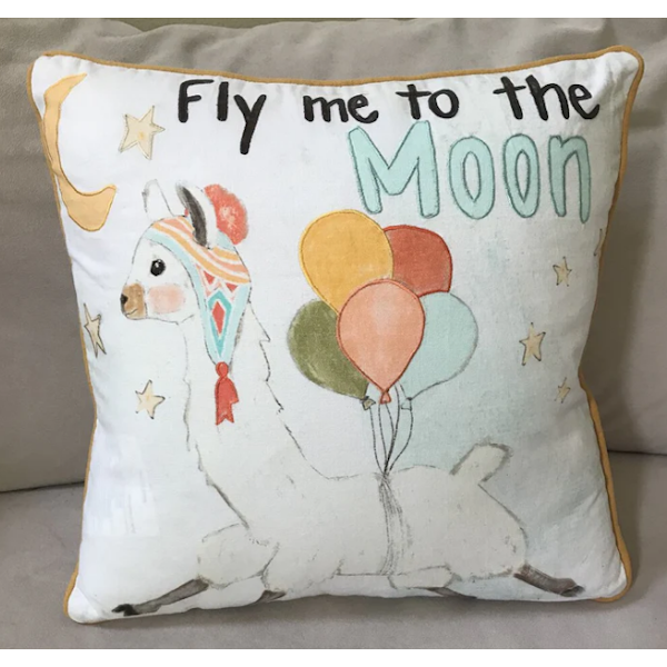 Fly Me To The Moon Pillow