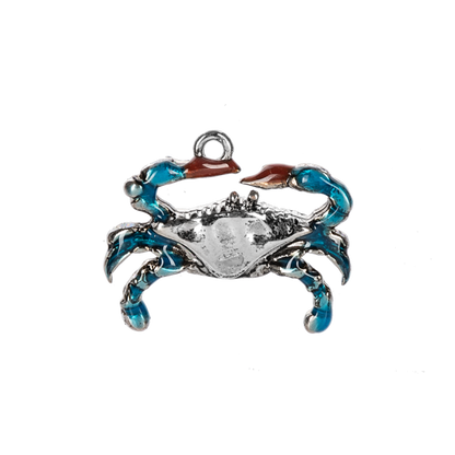 Follow the Crab Charm, with Insert Card