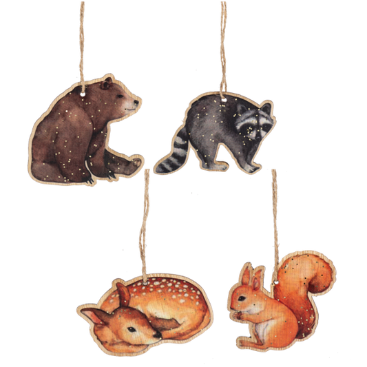 Forest Animal Ornament-Assorted Styles, sold seperately