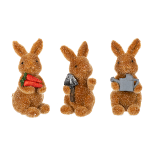 Fuzzy Bunny Figurine