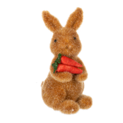 Fuzzy Bunny Figurine