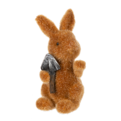 Fuzzy Bunny Figurine