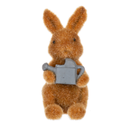 Fuzzy Bunny Figurine