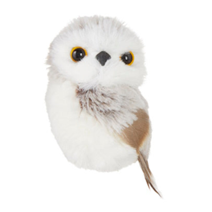 Fuzzy Owl Ornament