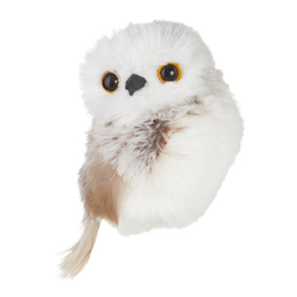 Fuzzy Owl Ornament