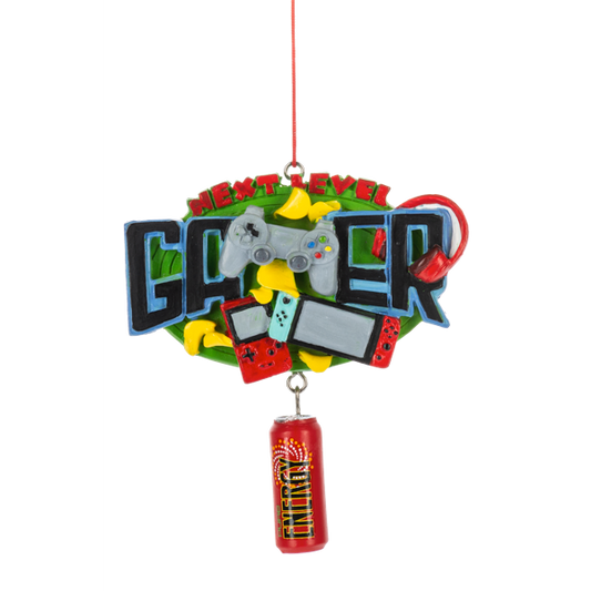 "Next Level" Gamer Ornament