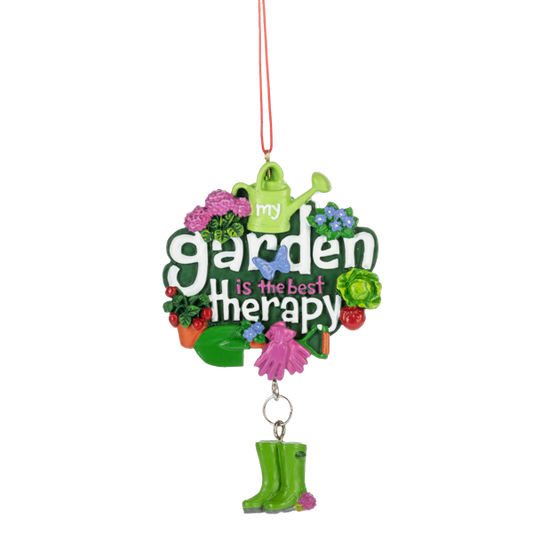 Garden Ornament - My Garden Is The Best Therapy