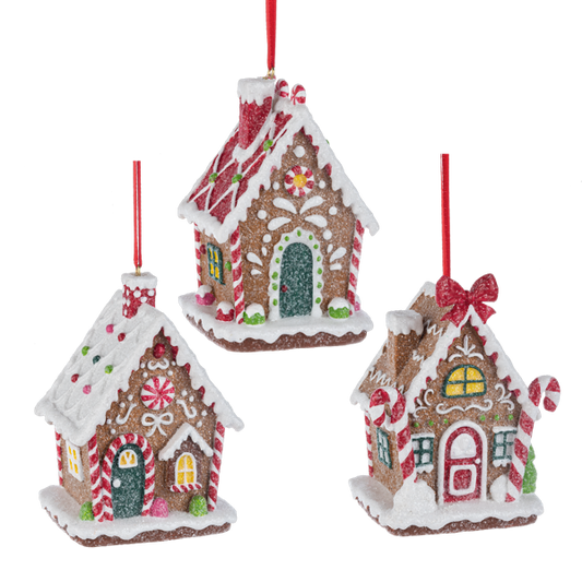 Gingerbread House Ornament-Assorted Styles, sold separately