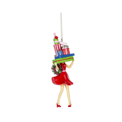 Glam Girl Figure Ornament