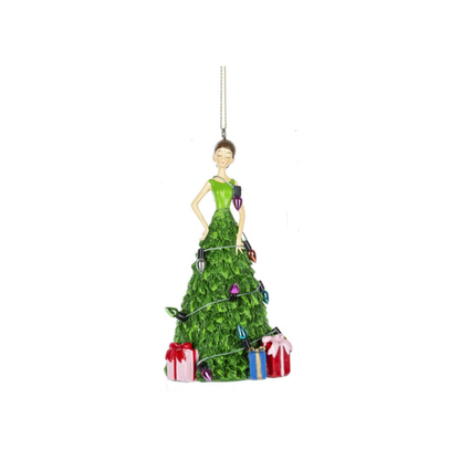 Glam Girl Figure Ornament