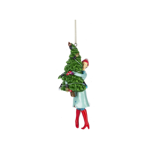 Glam Girl Figure Ornament