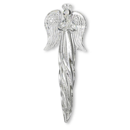 Glass Ornament-Angel Holding Star, Tree or Heart-Assorted, each sold separately