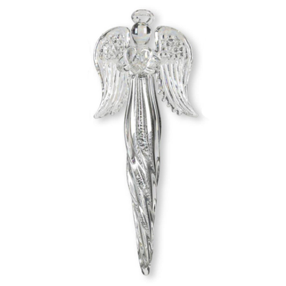Glass Ornament-Angel Holding Star, Tree or Heart-Assorted, each sold separately