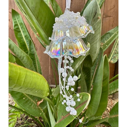 Glass Jellyfish Ornament