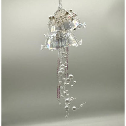 Glass Jellyfish Ornament