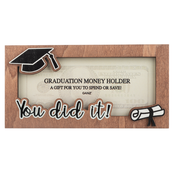 Wood Graduation Money Holder-Assorted, each sold separately