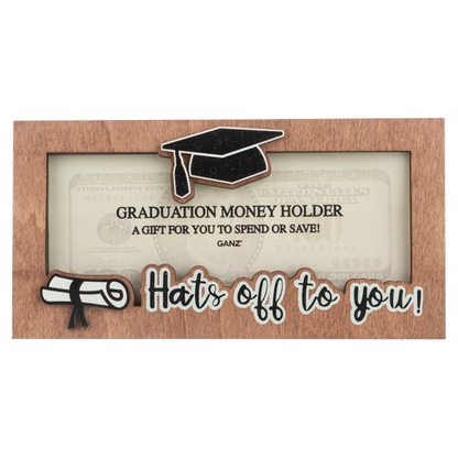 Wood Graduation Money Holder-Assorted, each sold separately