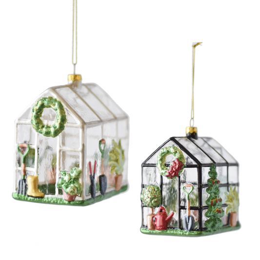 Greenhouse Glass Ornament-Assorted Colors, sold seperately