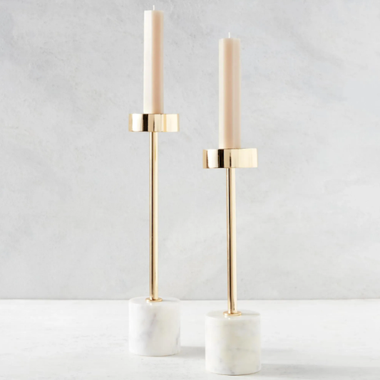 Gretchen Taper Holder Set, Set of 2