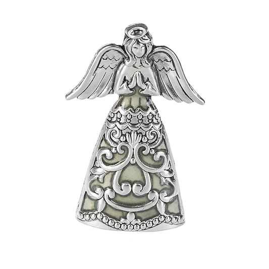 Guardian Angel-Glowing Angel Charm with Insert Card