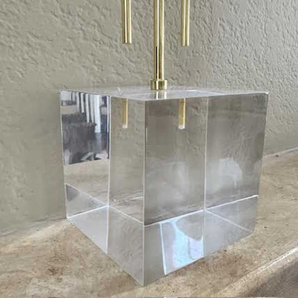 Decorative Gold Hairpin on Acrylic Stand-Assorted Sizes, each sold separately