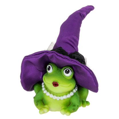 Halloween Queen-Fancy Frog Figurine, each sold separately