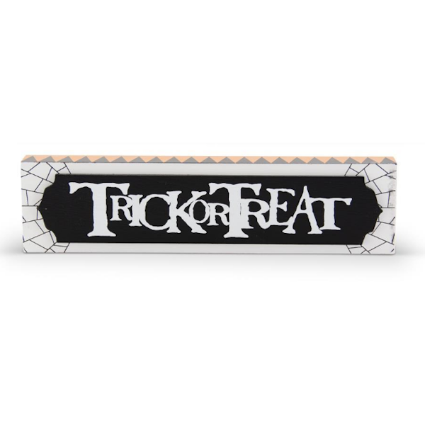 Black White & Orange Halloween Message Sign, sold separately