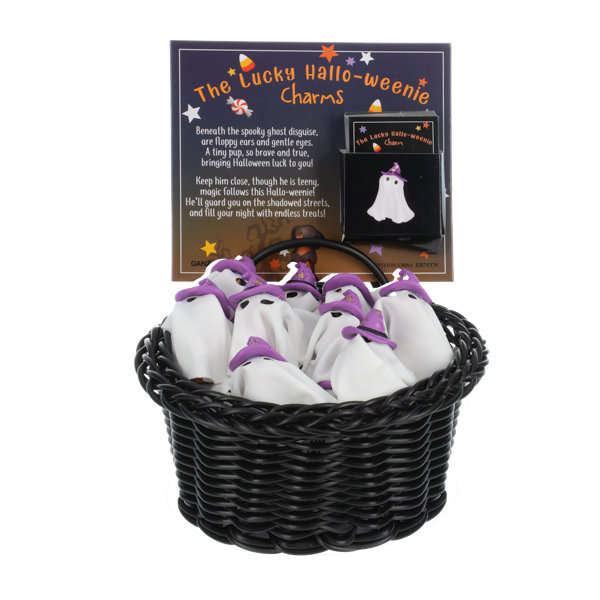 The Lucky Hallo-Weenie Charm with Insert Card