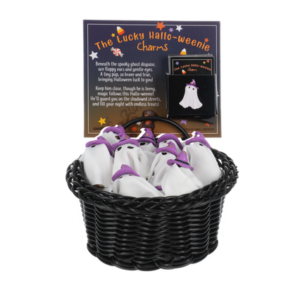 The Lucky Hallo-Weenie Charm with Insert Card