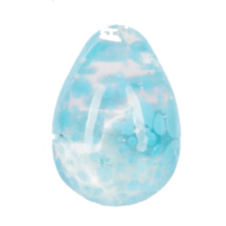 Oh Happy Day! Glass Egg Charm, with Insert Card (Assorted-each sold seperately)