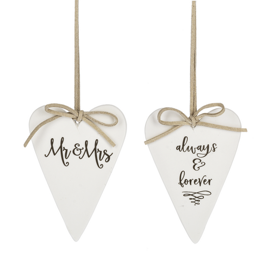 Wedding/Love Heart Ornament