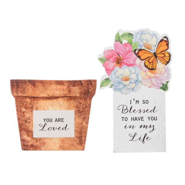 Hidden Message Plaques-Assorted, each sold separately