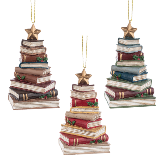 A Holiday Story Book Tree Ornaments-Assorted Styles, each sold separately