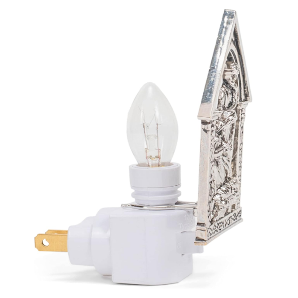 Holy Family Metal Plug-In Night Light