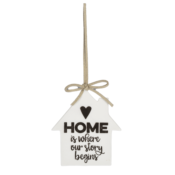 Home Ornament-Home is Where Our Story Begins