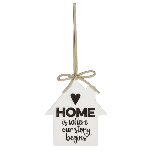 Home Ornament-Home is Where Our Story Begins