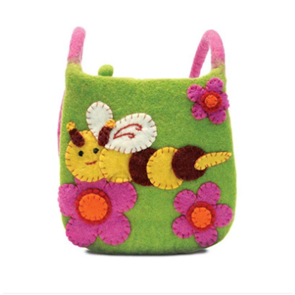 Honey Bee Cross Body Kids Bag-Assorted Colors, each sold separately