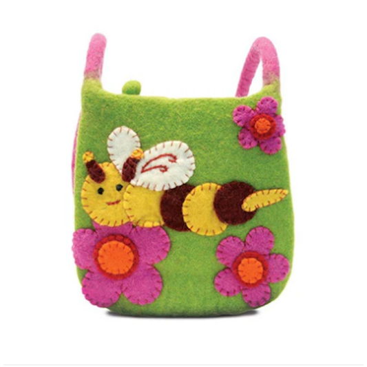 Honey Bee Cross Body Kids Bag-Assorted Colors, each sold separately
