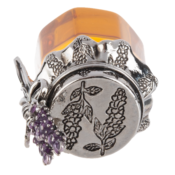 Honey Lavender Charm, with Insert Card
