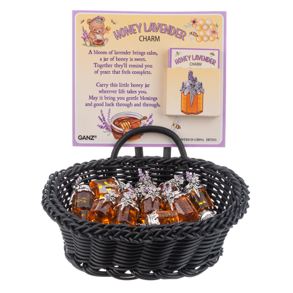 Honey Lavender Charm, with Insert Card