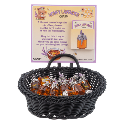 Honey Lavender Charm, with Insert Card