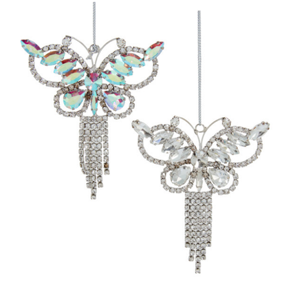 Butterfly Ornaments with Rhinestones and Gems-Assorted, sold separately