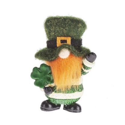 Lucky Little Irish Gnome Charm, with Insert Card