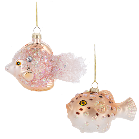 Jeweled Fish Ornament-Assorted Styles, sold separately
